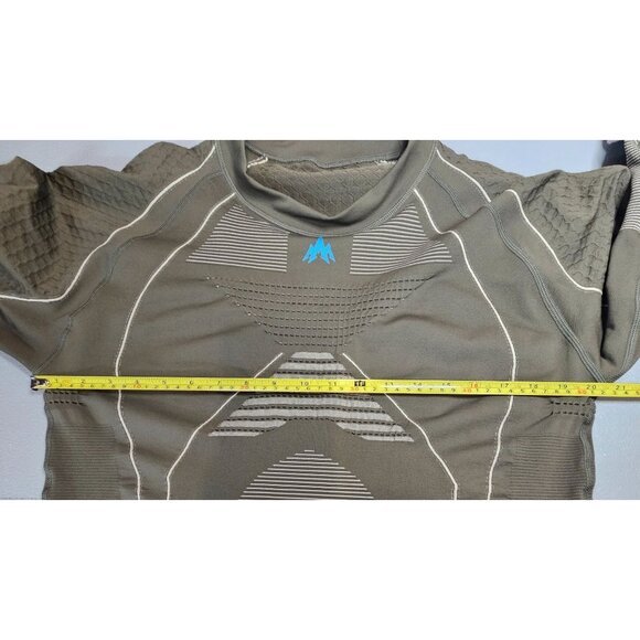 PNUMA Mens XL Olive Outdoor Iconx Base Long Sleeve Shirt - Picture 8 of 14